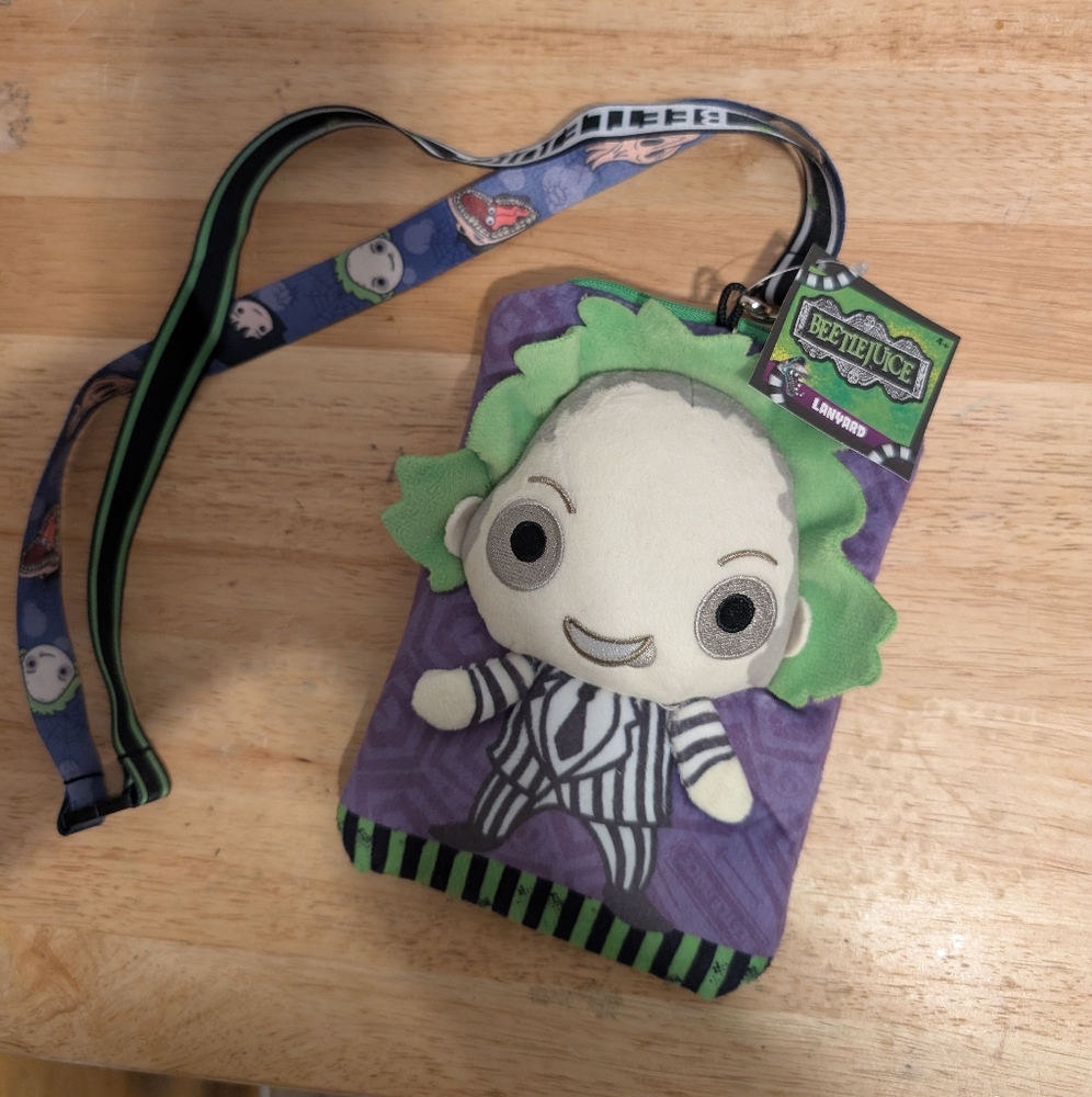 Lanyard Beetlejuice Brand New with tag from Warner Bros